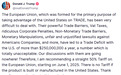 特朗普公开怒斥欧盟贸易不公，威胁下月对其征收50%关税