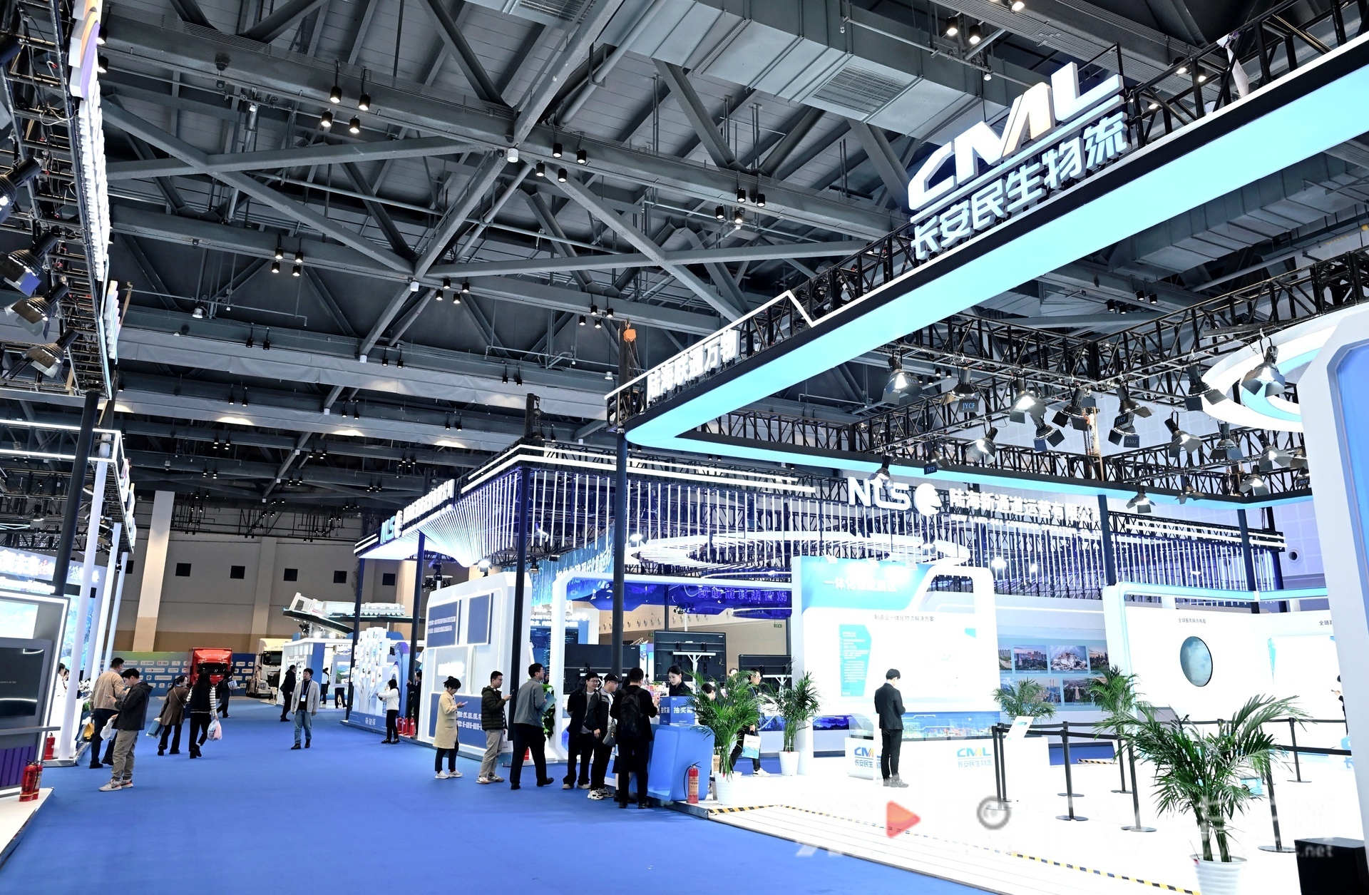 博览会现场。 第1眼TV-华龙网记者 刘润 摄