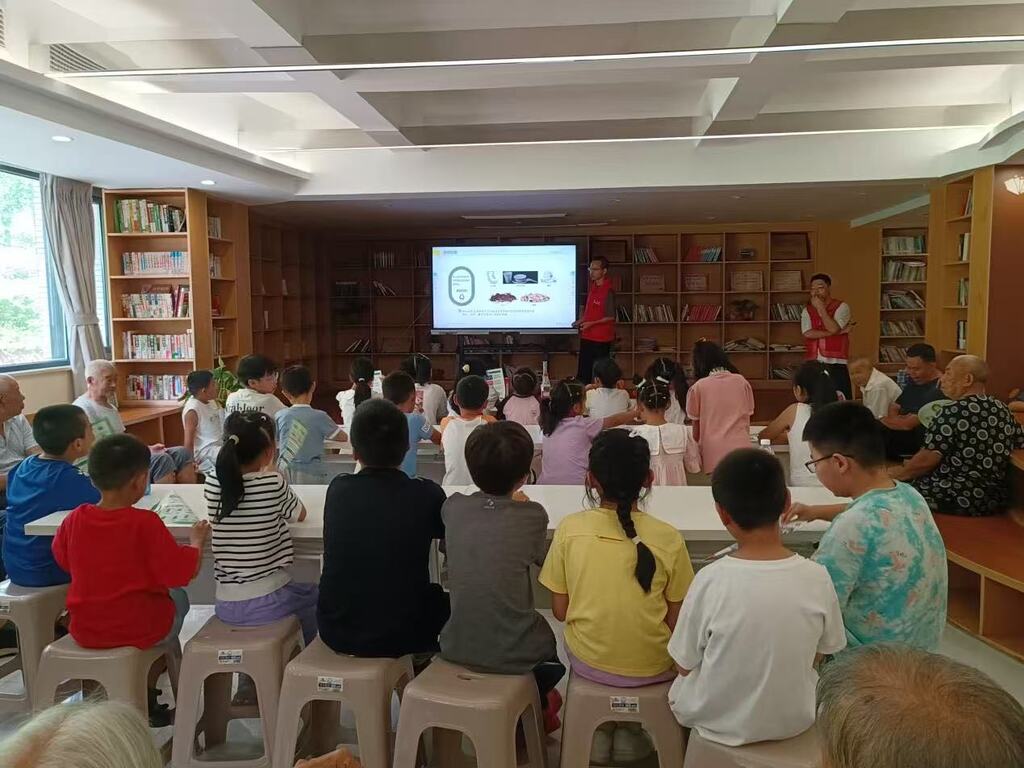活动现场。受访者供图