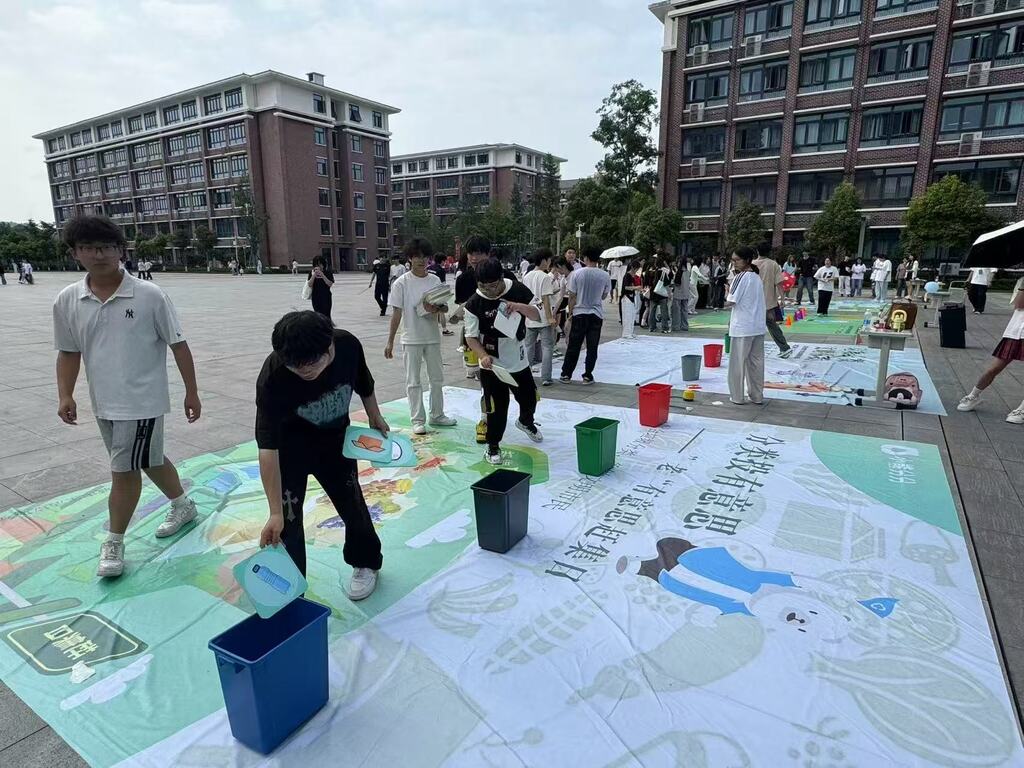 活动现场。受访者供图