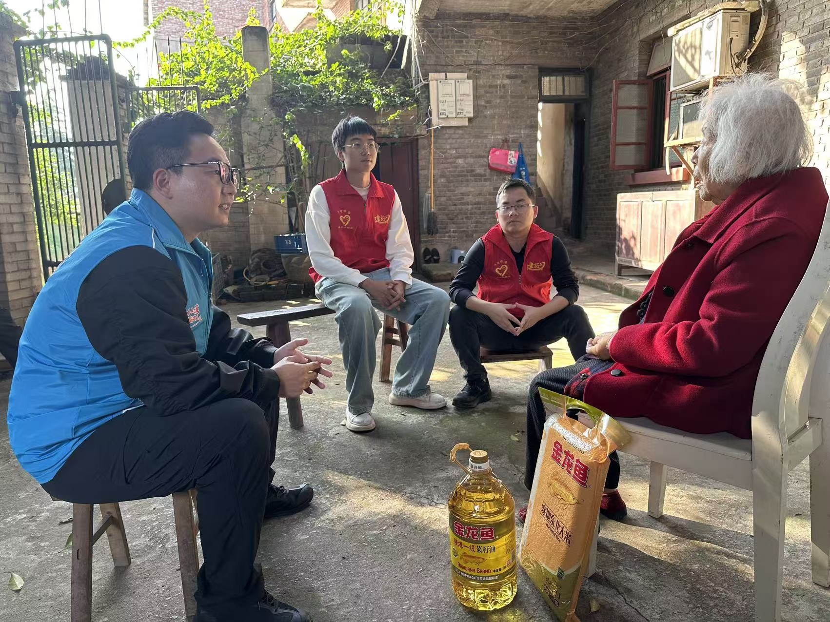 活动现场。受访者供图