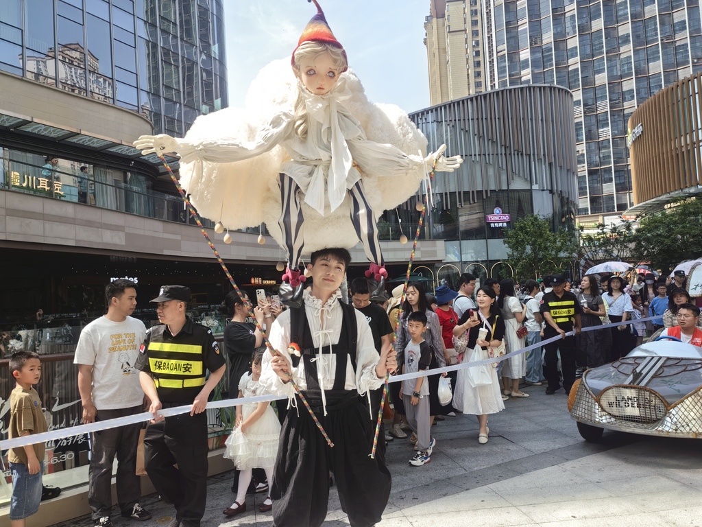 光环商圈假日推出众多活动。受访者供图
