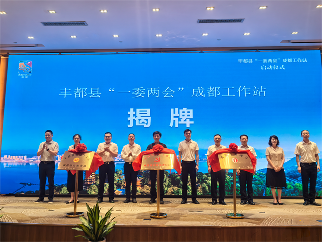 丰都县“一委两会”成都工作站揭牌.png