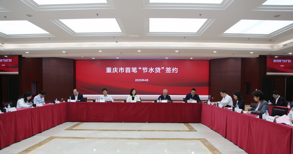 签约仪式现场。重庆市水利局供图