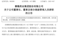 002898突发公告，董事会成员集体辞职
